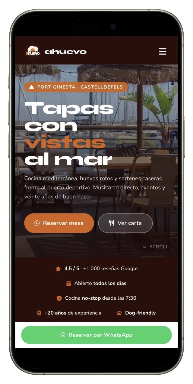 Ahuevo, próximamente